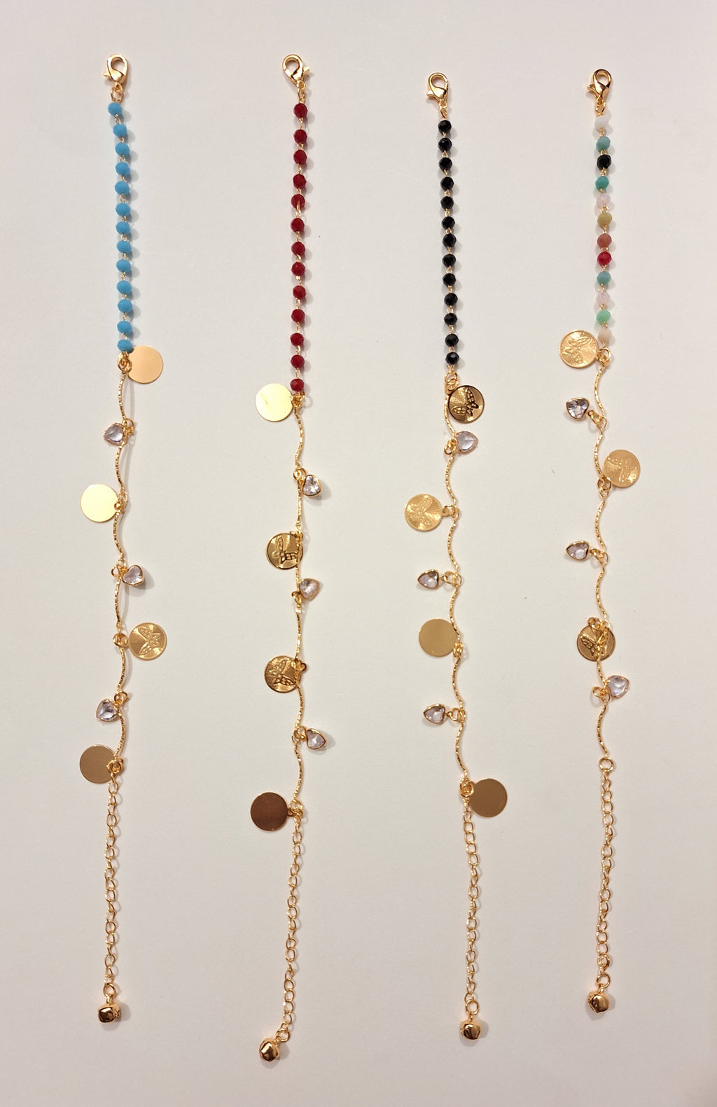 Elegant Beaded Anklet