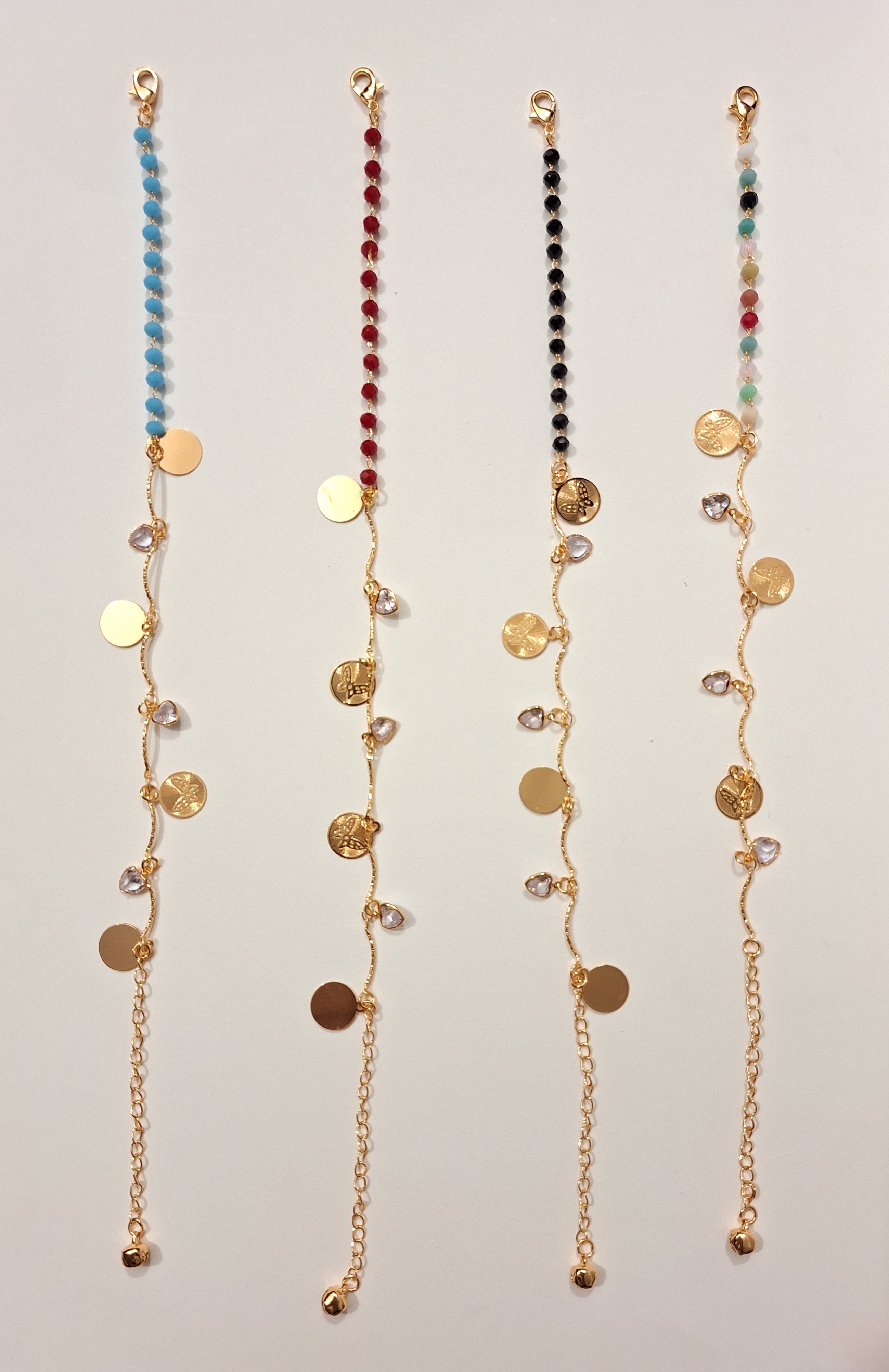 Elegant Beaded Anklet