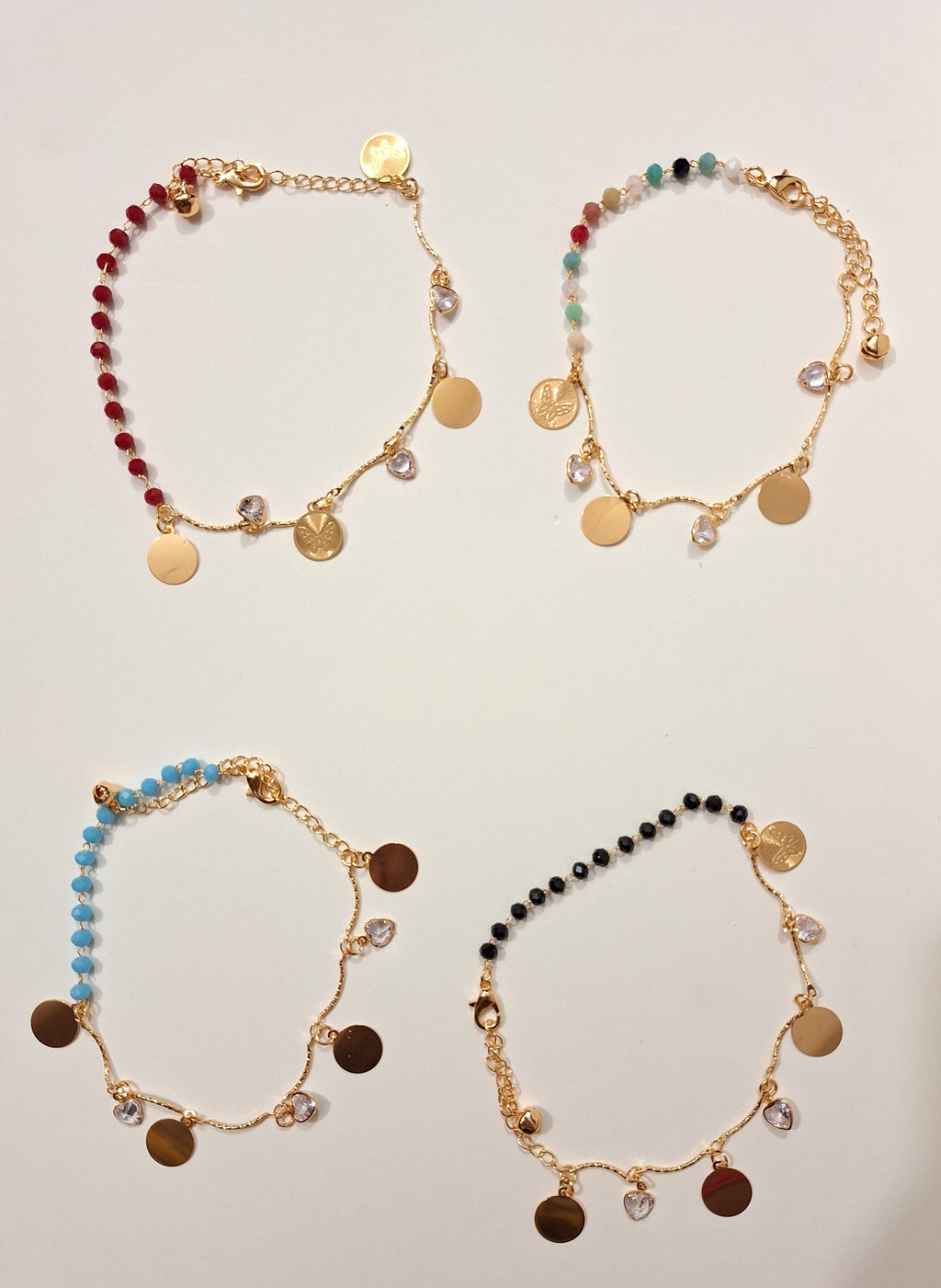 Elegant Beaded Anklet