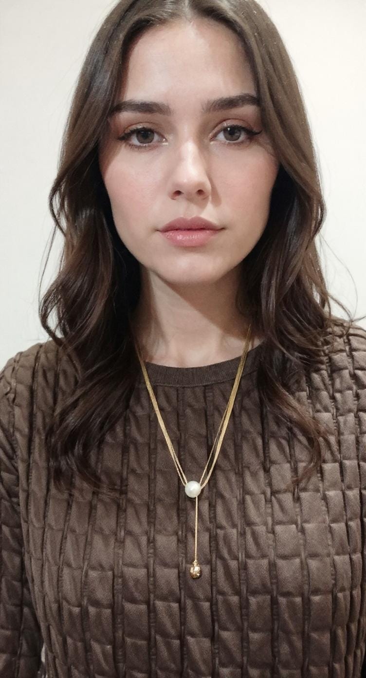 Elegant Pearl Y-Necklace