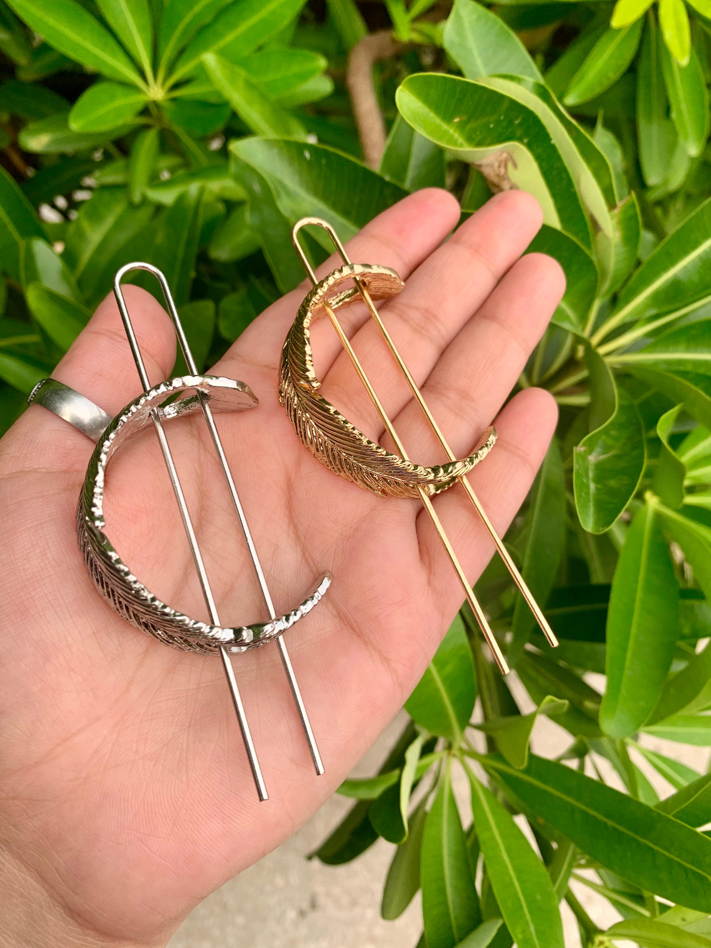 Elegant Leaf Hair Accessory