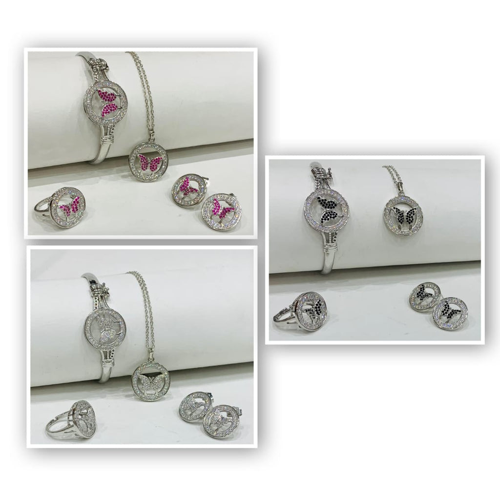 Butterfly Elegance Bangle Set