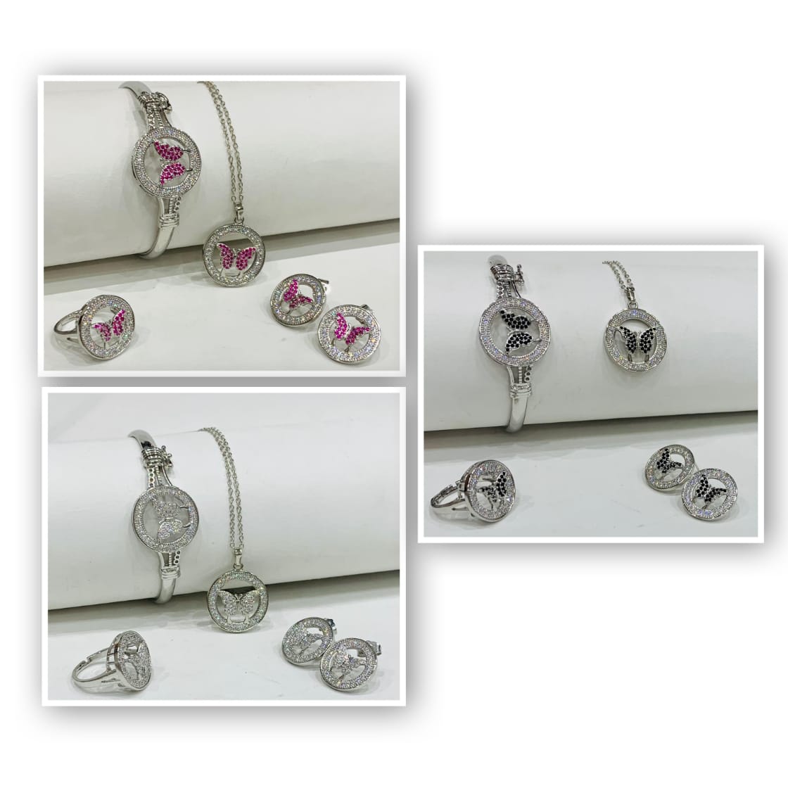 Butterfly Elegance Bangle Set