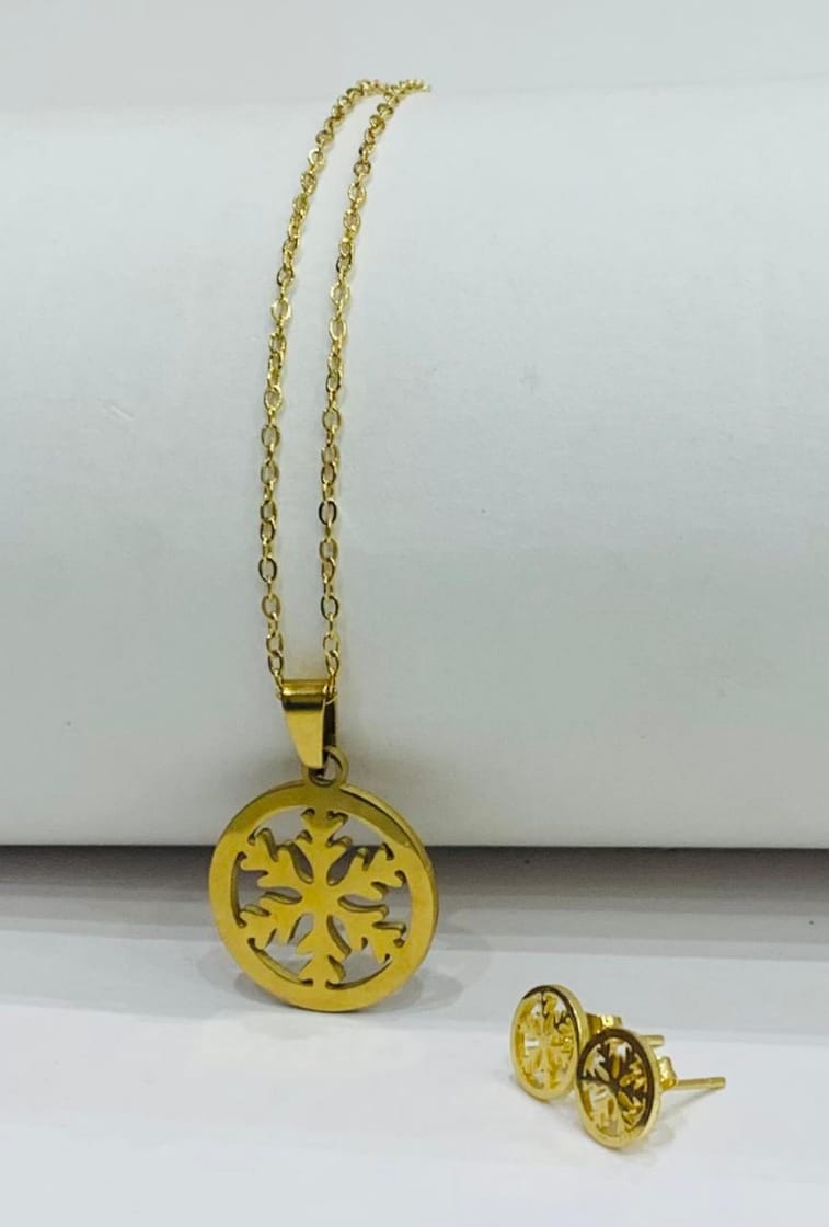 Floral Bloom Gold Set