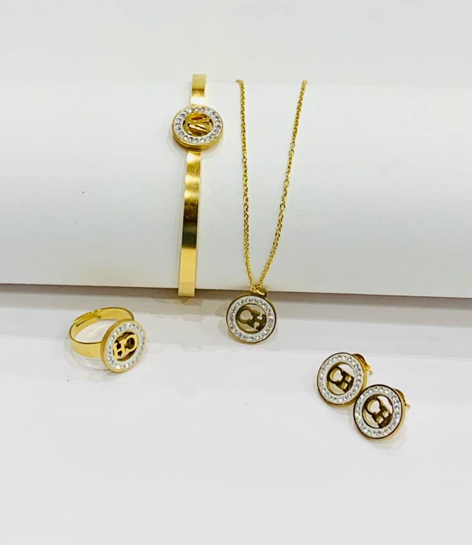 Golden CH Logo Jewelry Collection