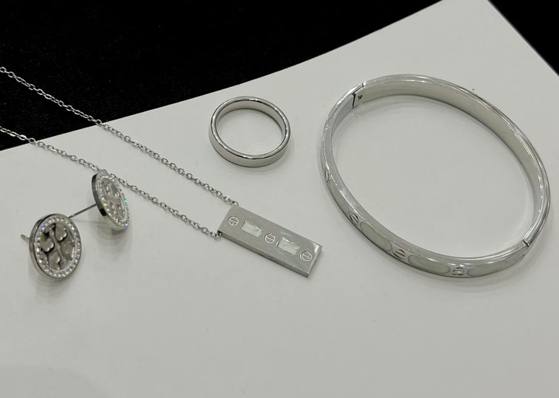 Sterling Silver Jewelry Set