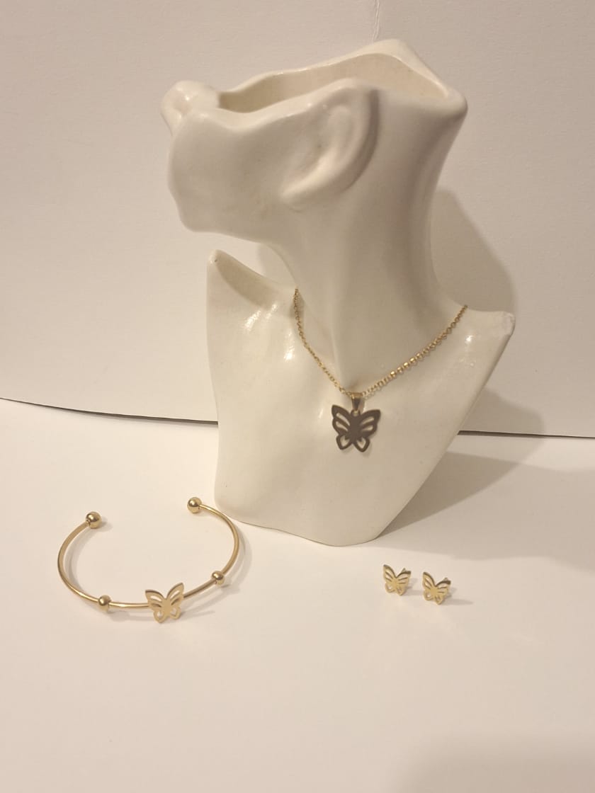 Golden Wings Jewelry Set