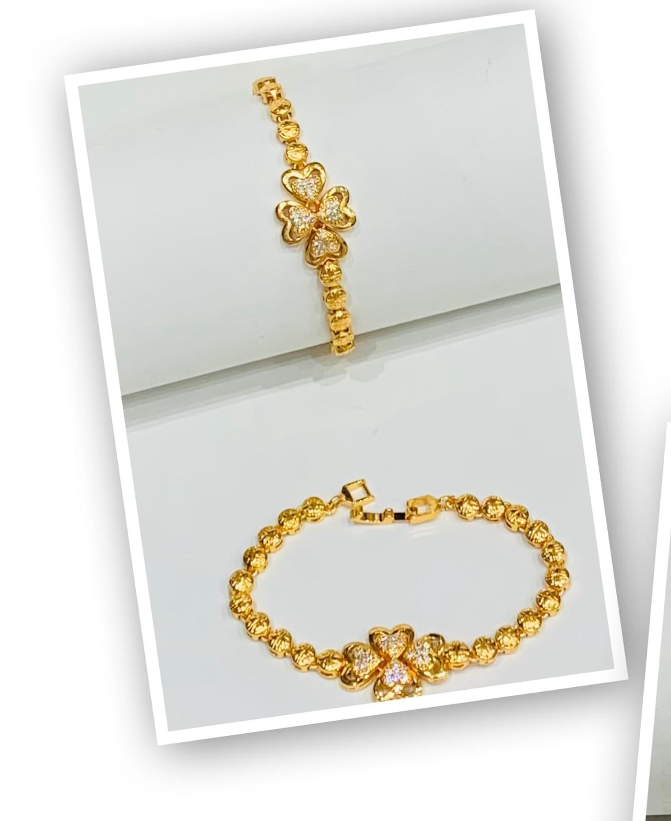 Floral Gold Bracelet