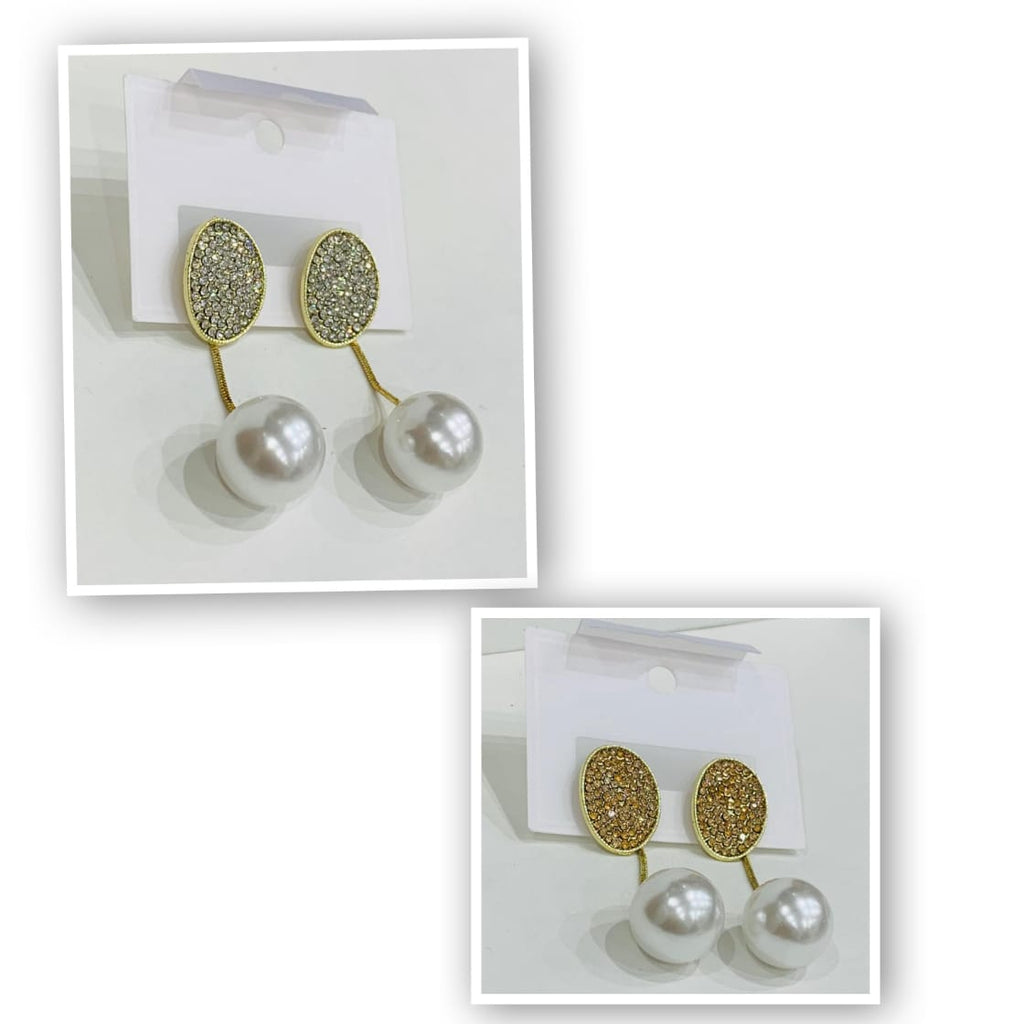 Elegant Pearl Drop Earrings