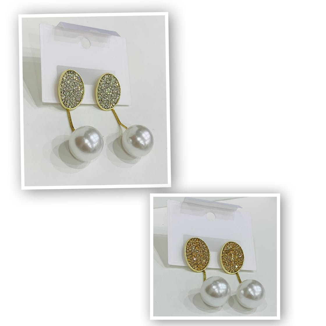 Elegant Pearl Drop Earrings