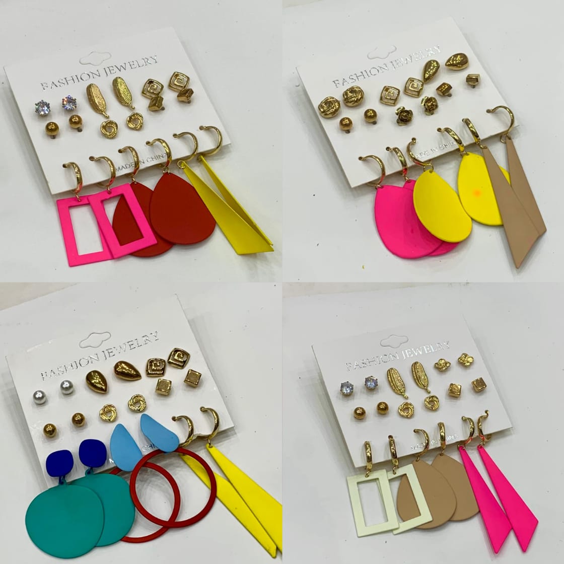 Colorful Earring Collection