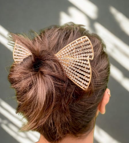 Elegant Fan Design Hair Tie
