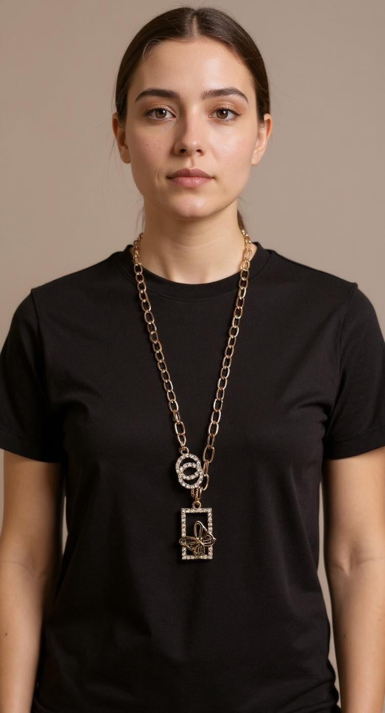 Butterfly Charm Pendant